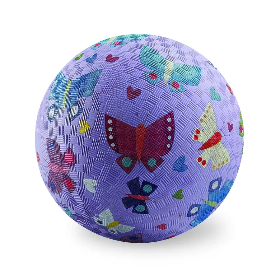 5 Inch Playground Ball - Butterfly Garden