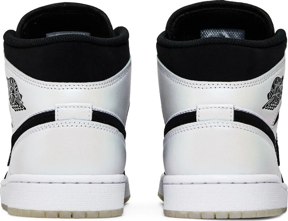 Air Jordan 1 Mid 'Diamond' (GS) [Size UK6/US7Y]