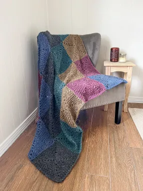 Alpine Granny Square Throw