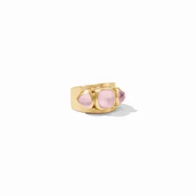 AQUITAINE RING- ROSE - SIZE 7