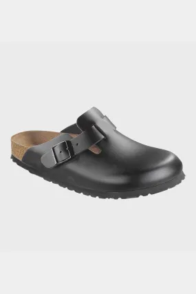 BIRKENSTOCK Boston smooth leather regular - Black