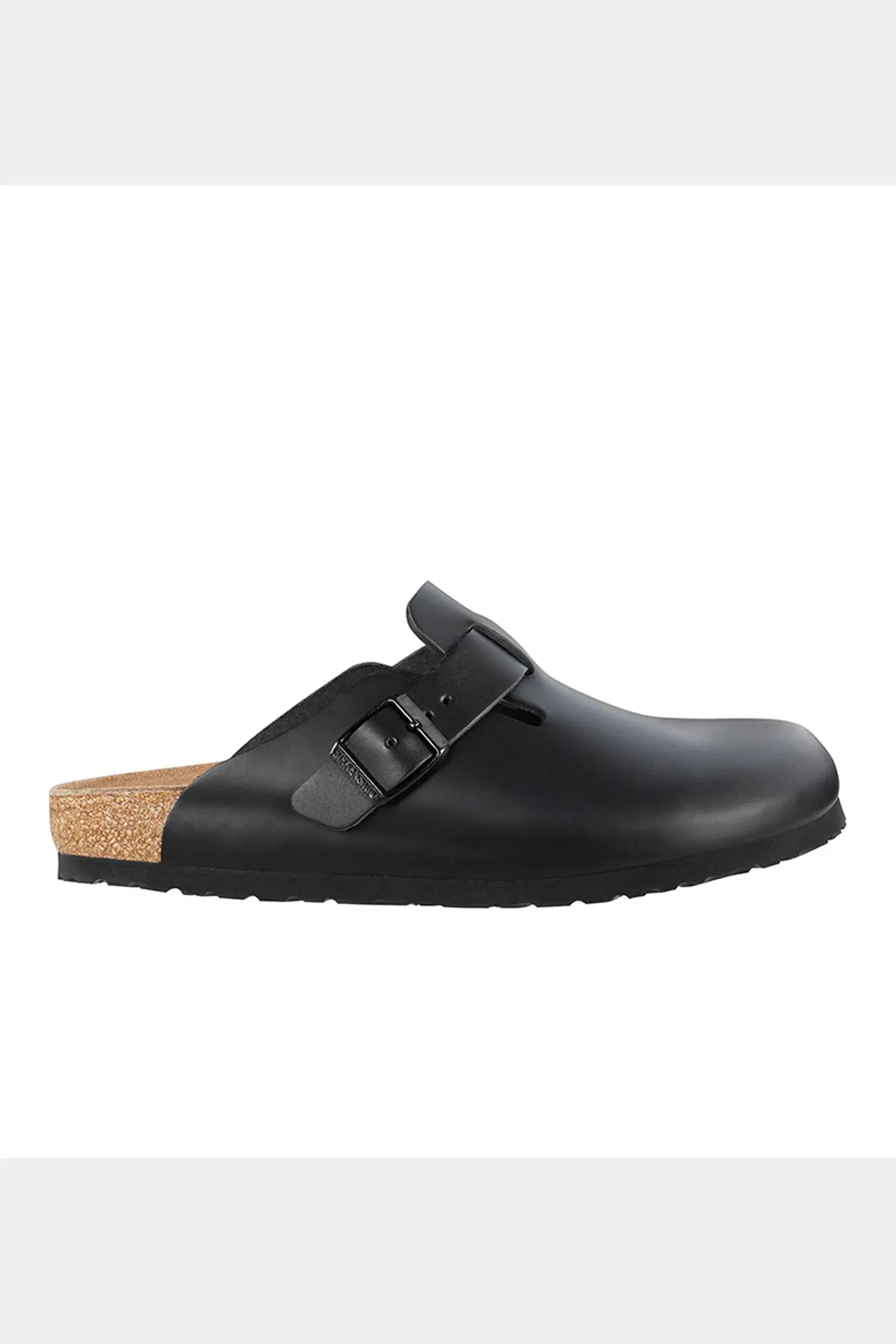 BIRKENSTOCK Boston smooth leather regular - Black