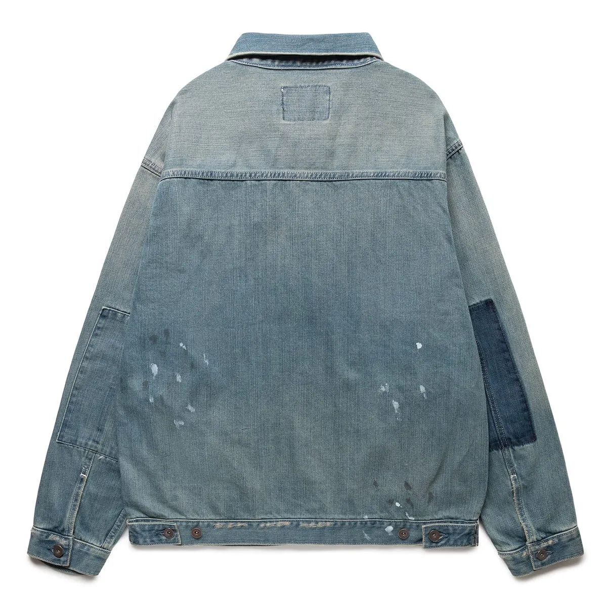 BLEACHED DENIM JACKET