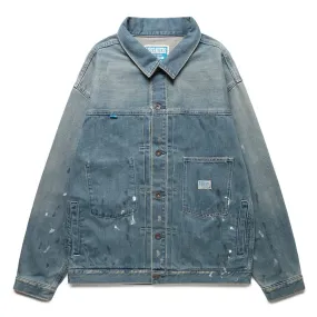 BLEACHED DENIM JACKET