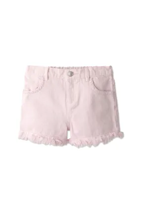 Gingersnaps Denim Shorts with Fray Fringe