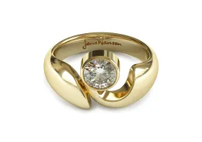 JW159/JW66 Diamond Ring, Yellow Gold