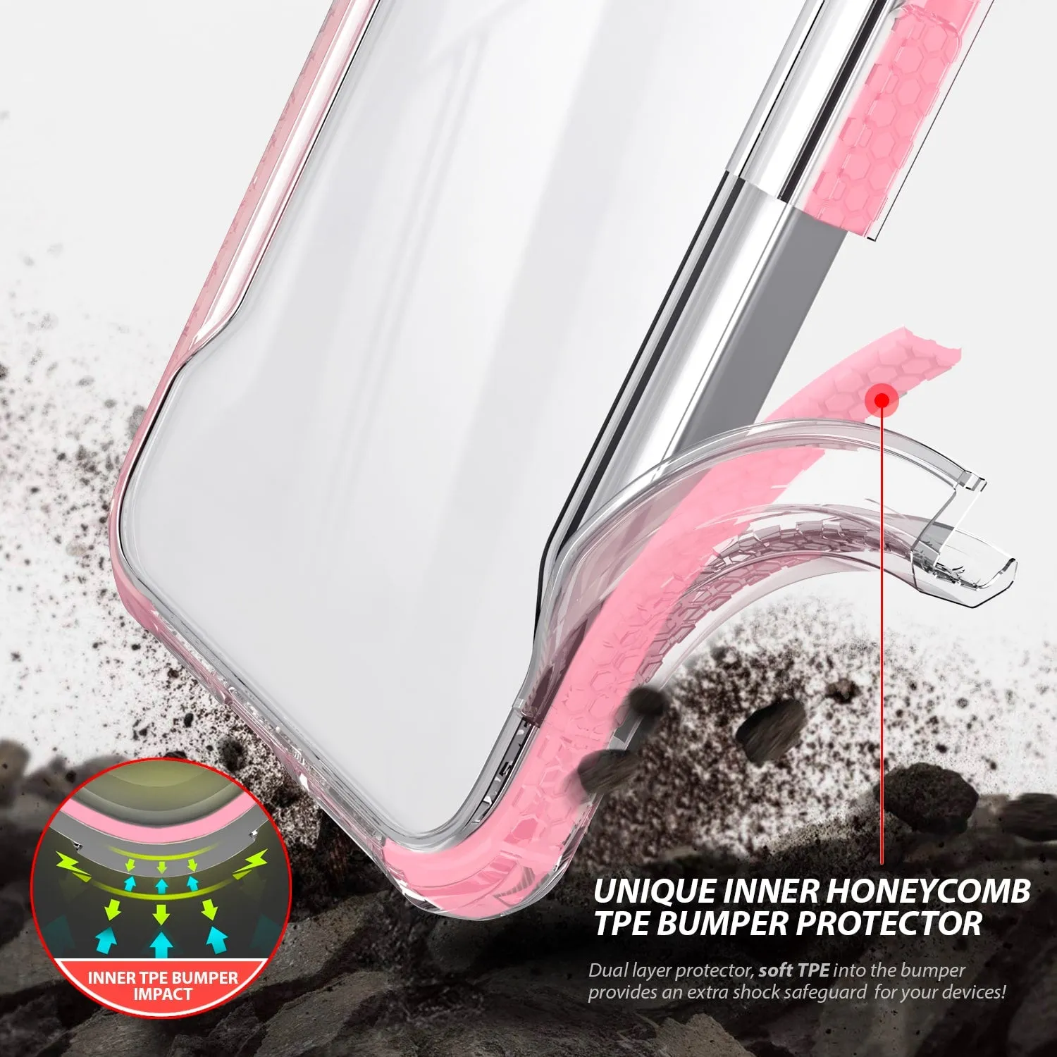 Tough On iPhone 12 mini Case Tough Armor   Pink